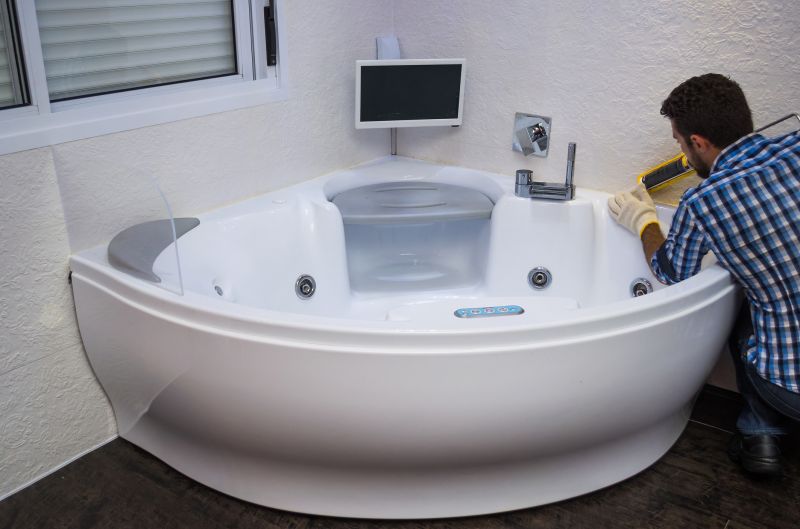 Professional bathtub installers ensure a perfect fit and seal to prevent leaks.